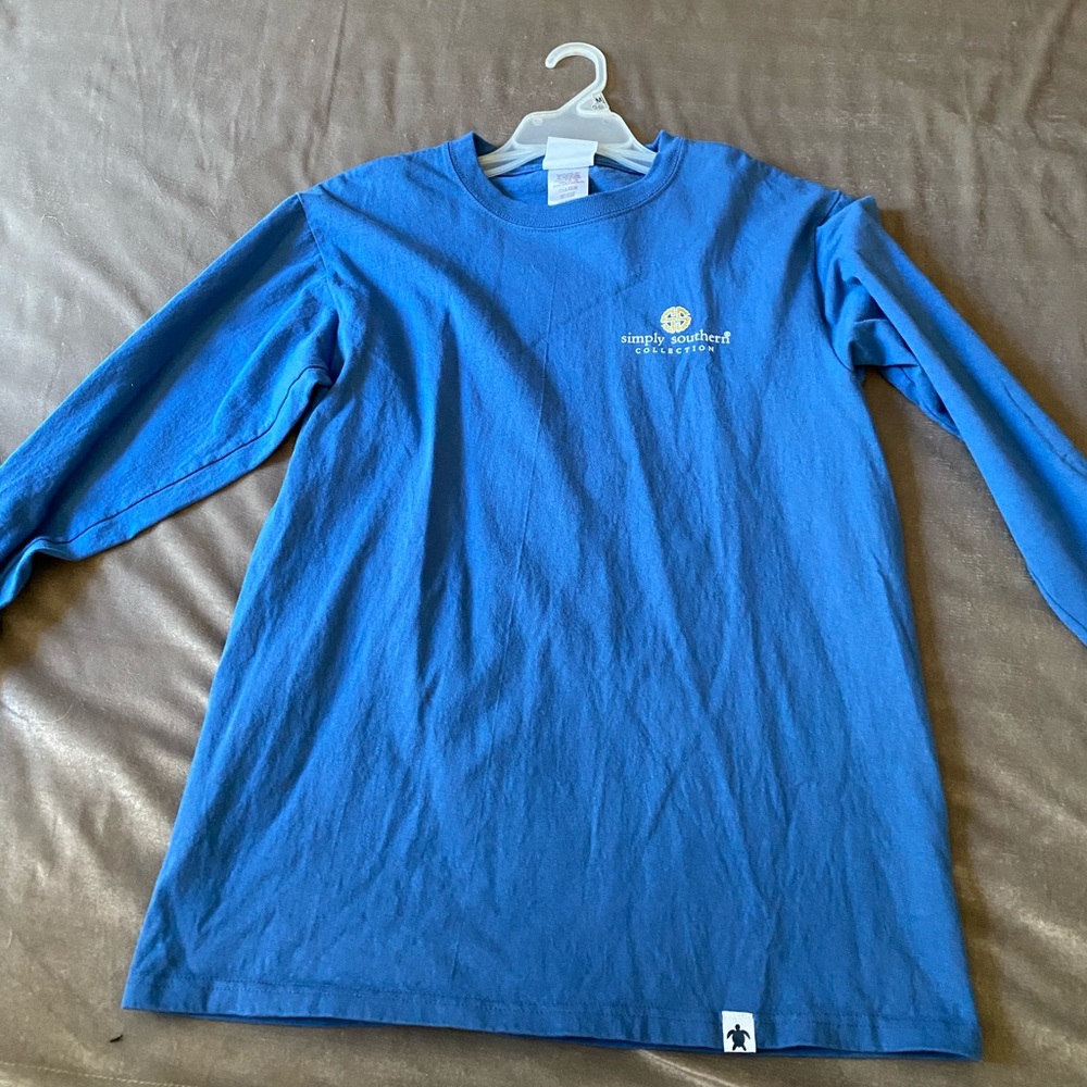 Dark Blue Simply Southern Dog Shirt